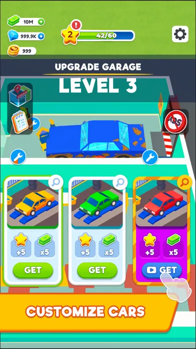 Zrzuty ekranu Arcade Garage: Car Restoration
