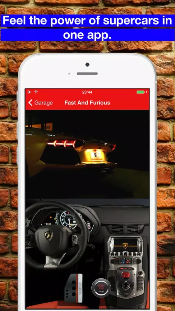 Garage: simulator exhaust sounds sports car. Screenshots