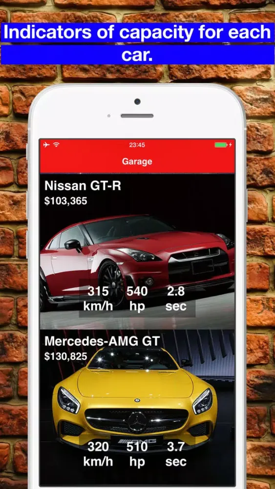 Garage: simulator exhaust sounds sports car. Screenshots