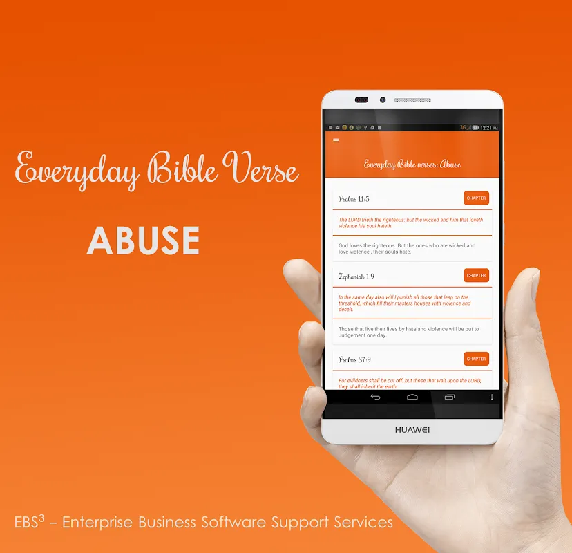 Screenshot di Bible Verses on Abuse