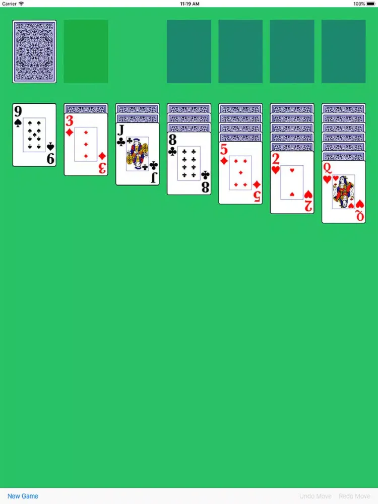 Solitaire Pro Classic iPad  스크린샷