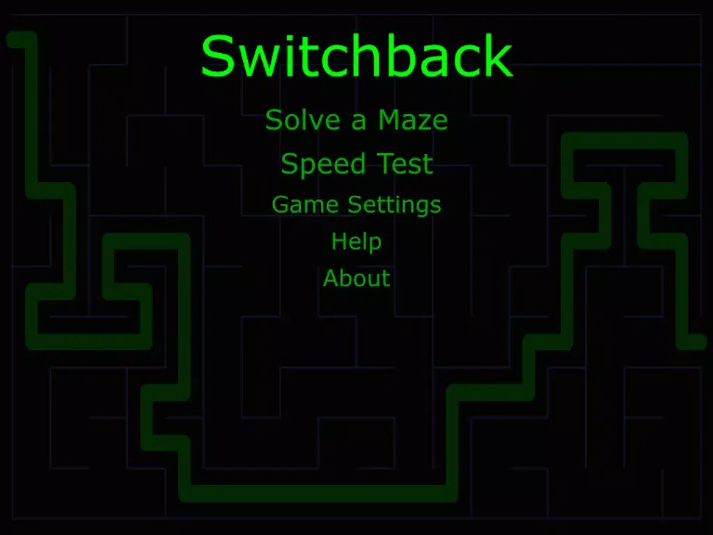 Tangkapan layar Switchback Maze Game iPad 