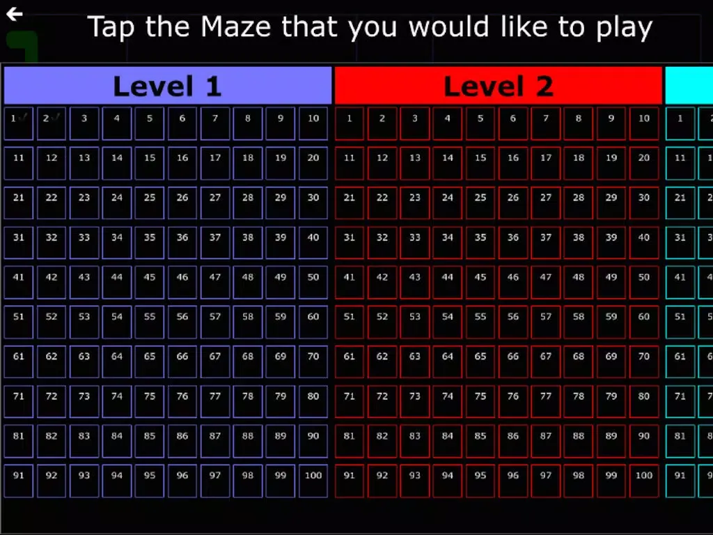 Tangkapan layar Switchback Maze Game iPad 