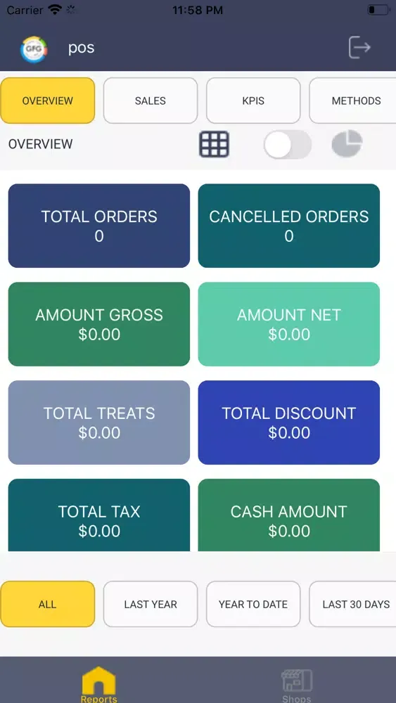 GFG-POS Reports سکرین شاٹس