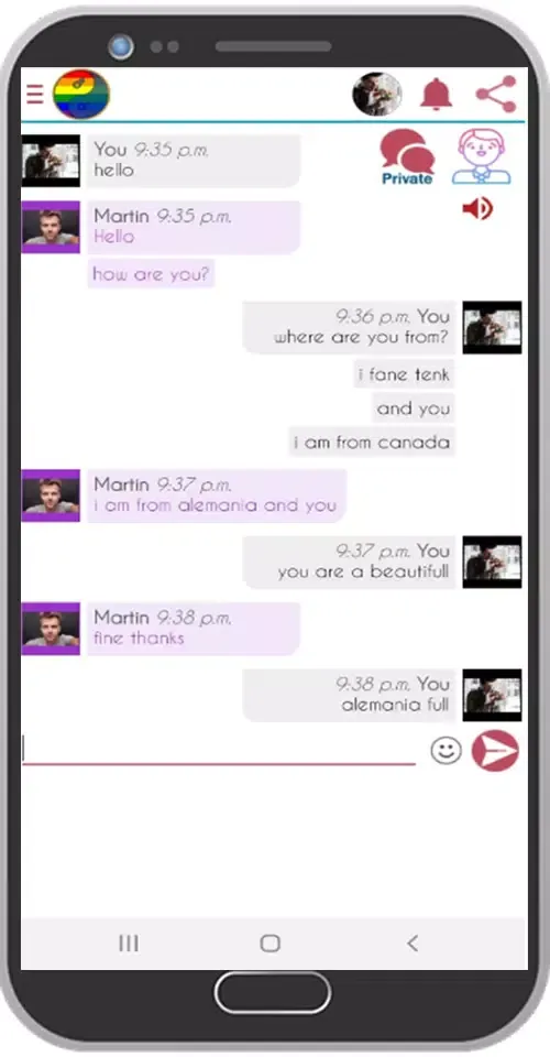 Capturas de pantalla de Gay Chat