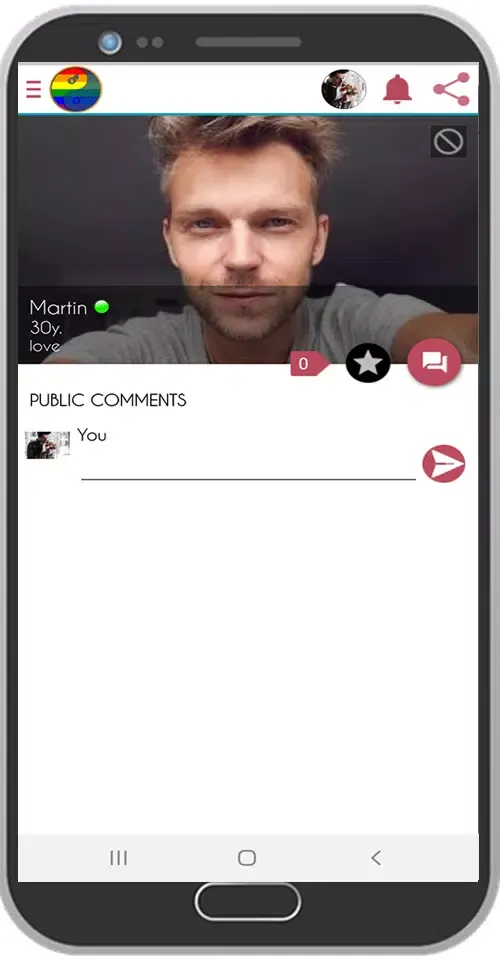 Capturas de pantalla de Gay Chat