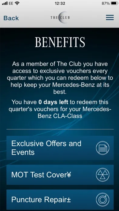 Sytner Mercedes-Benz Club Screenshots