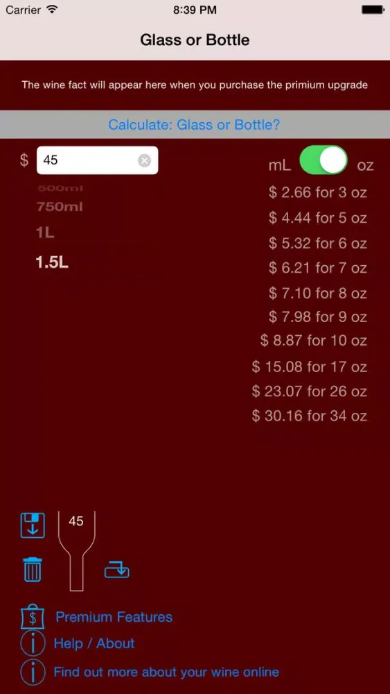 Glass or Bottle Screenshots