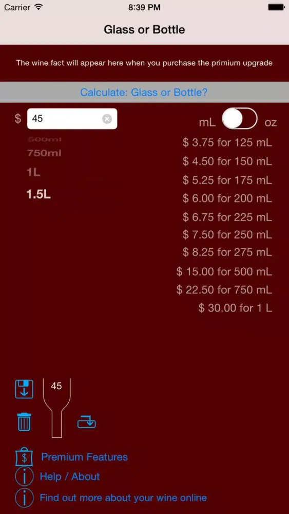 Glass or Bottle Screenshots