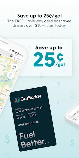 GasBuddy: Find & Pay for Gas 스크린샷