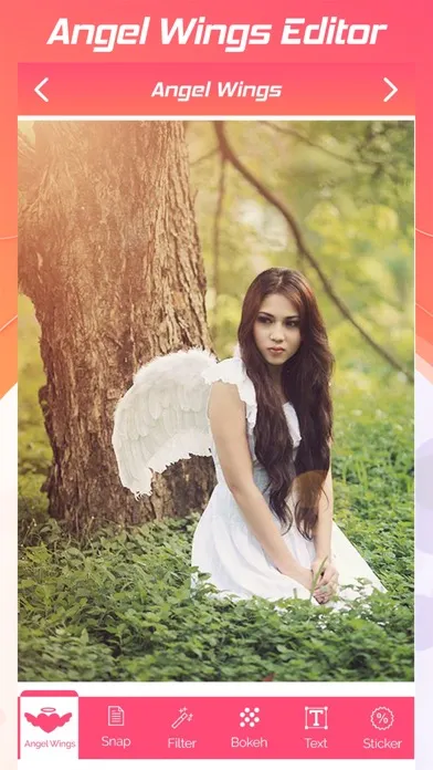 Capturas de pantalla de Angel Wings Editor