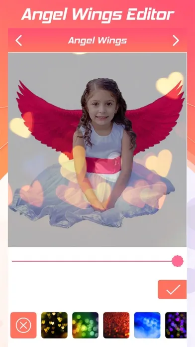 Capturas de pantalla de Angel Wings Editor