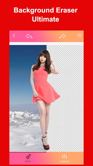 Tangkapan layar Background Eraser Ultimate
