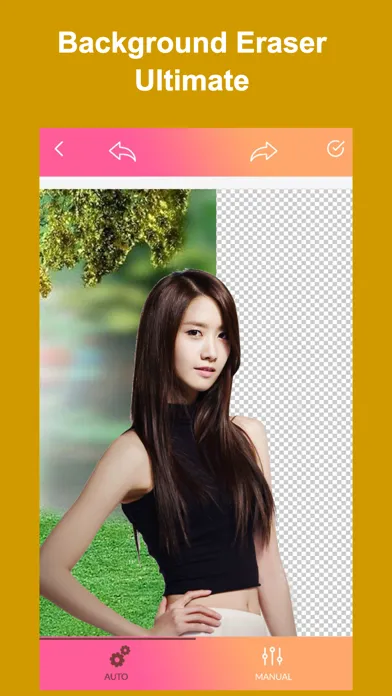 Tangkapan layar Background Eraser Ultimate