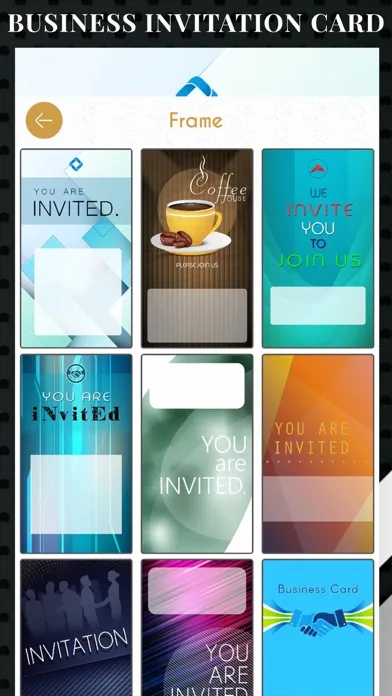 Business Invitation Cards HD Ekran Görüntüleri