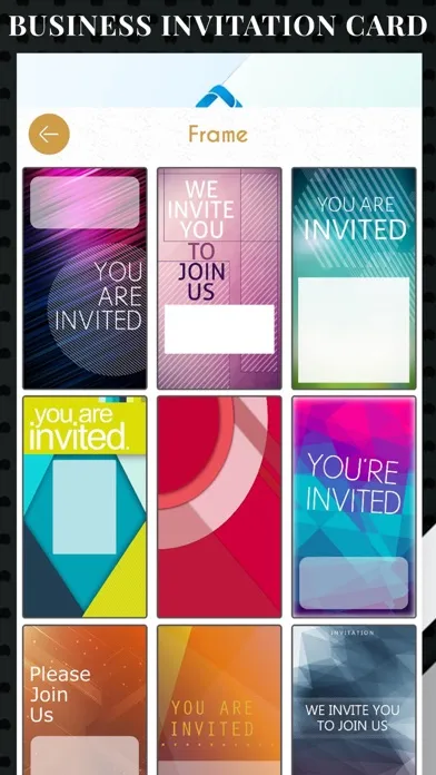 Business Invitation Cards HD Ekran Görüntüleri