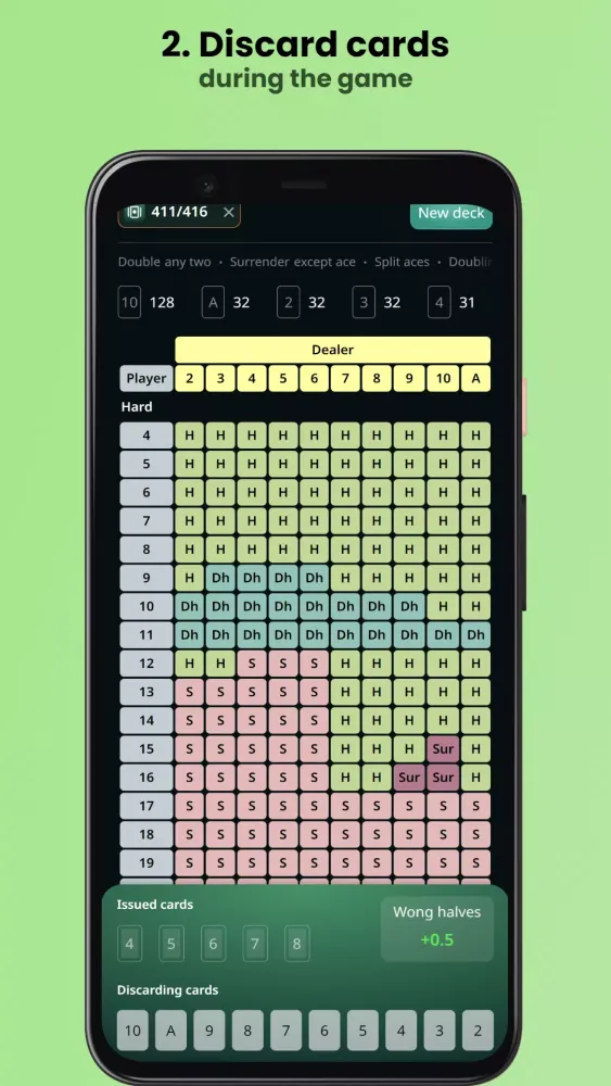 Blackjack Card Counting Screenshots