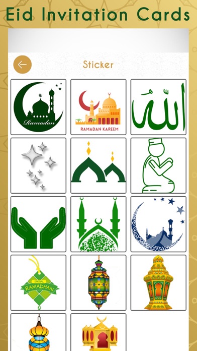 Eid Invitation Cards Creator Ekran Görüntüleri
