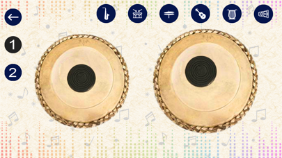 Ảnh chụp màn hình của Tabla Player