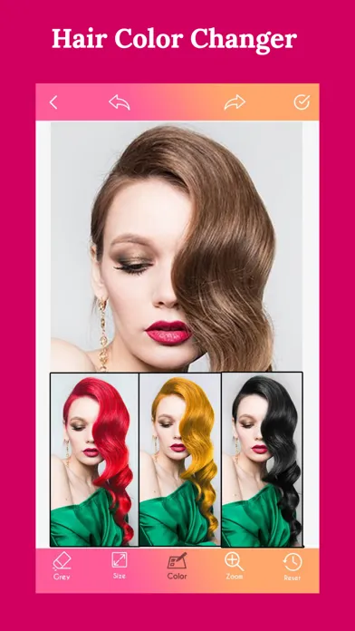 Screenshot di Hair Color Changer New