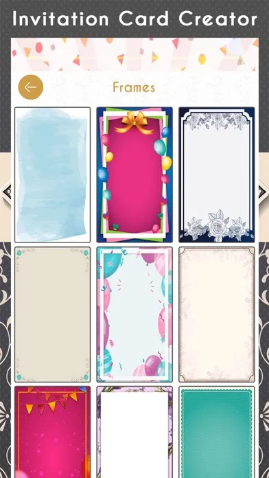 Invitation Card Creator স্ক্রিনশট