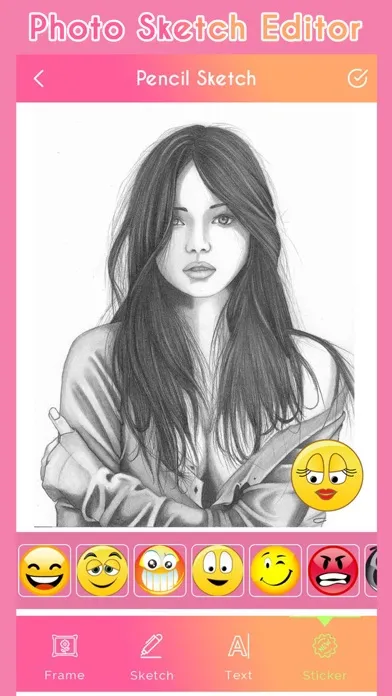 ภาพหน้าจอของ Photo Sketch Editor