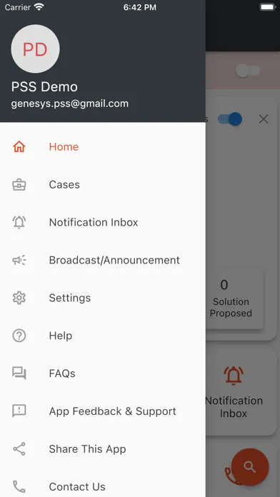 Captures d'écran de Genesys Care 2.0