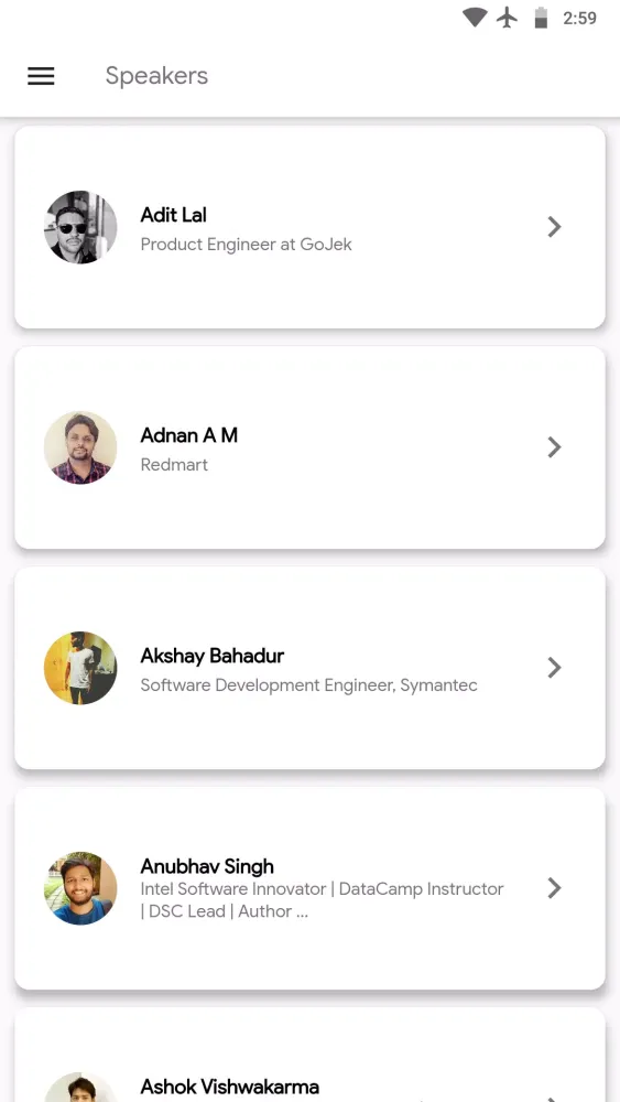 GDG Kolkata DevFest, 2019 스크린샷