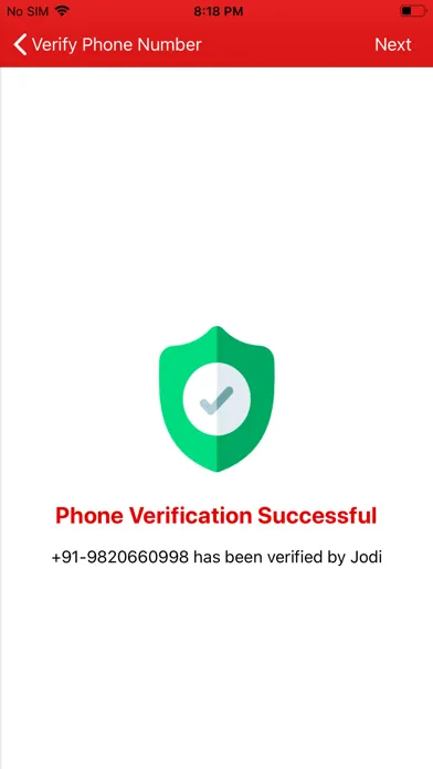Ảnh chụp màn hình của Jodie- Christian Matrimony App