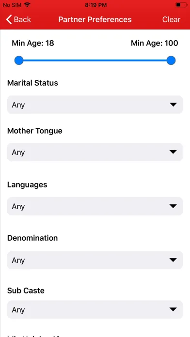 Ảnh chụp màn hình của Jodie- Christian Matrimony App