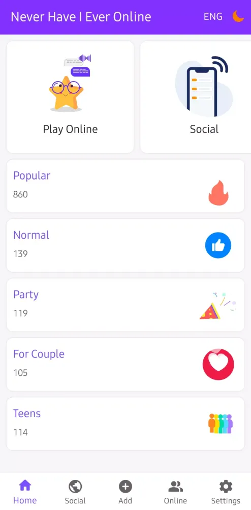 Never Ever Online Game應用截圖