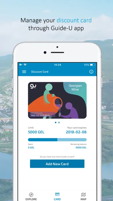 Zrzuty ekranu Guide-U: Georgian Travel App