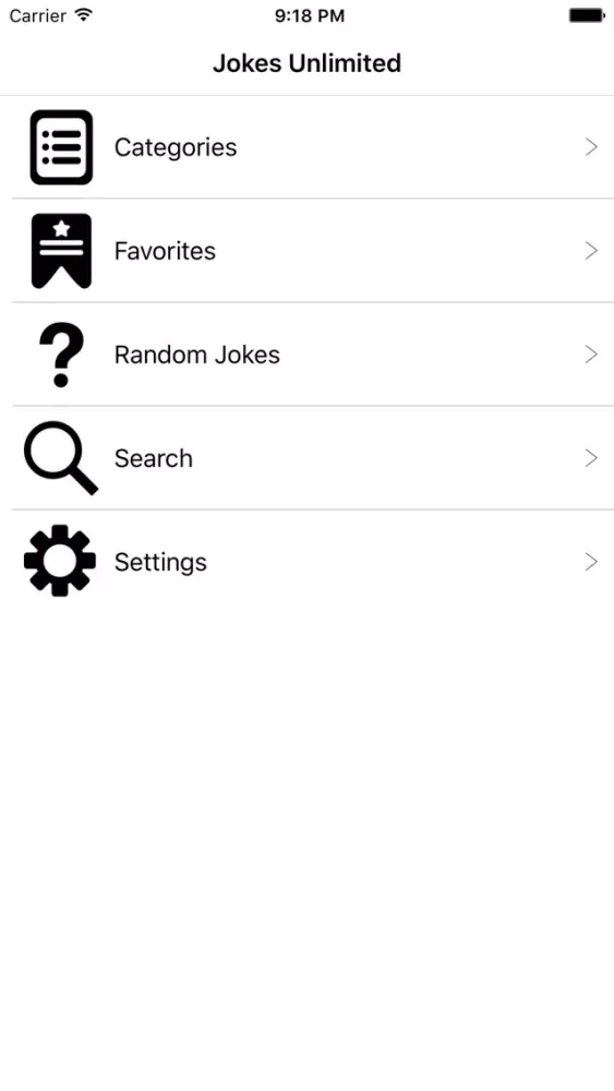 ภาพหน้าจอของ Jokes Unlimited ( Offline )