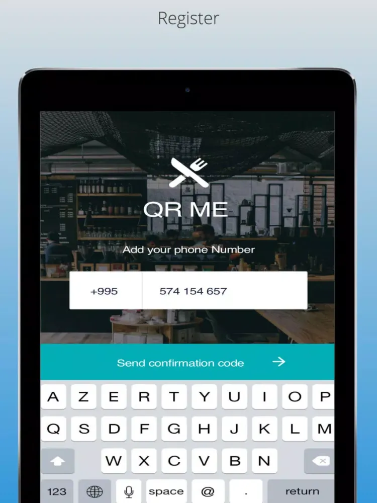 QRme - App iPad  Screenshots