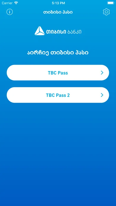 Tangkapan layar TBC Pass