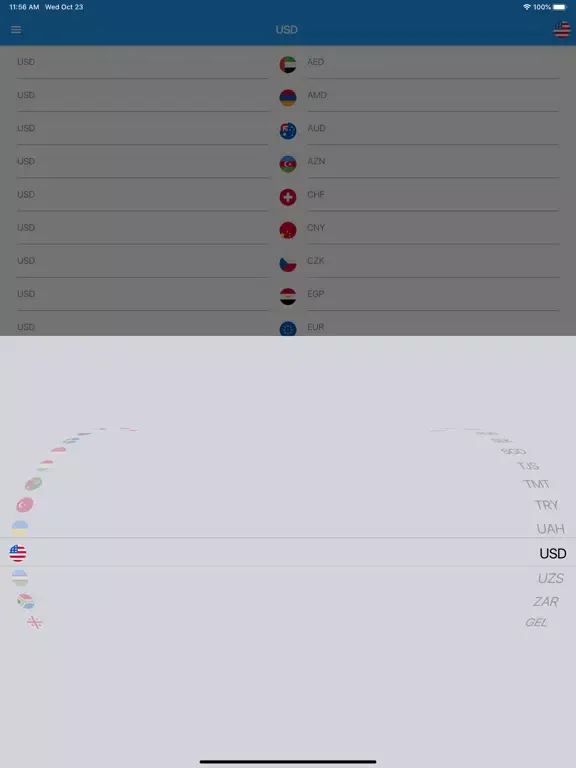 Lari Converter iPad  Screenshots