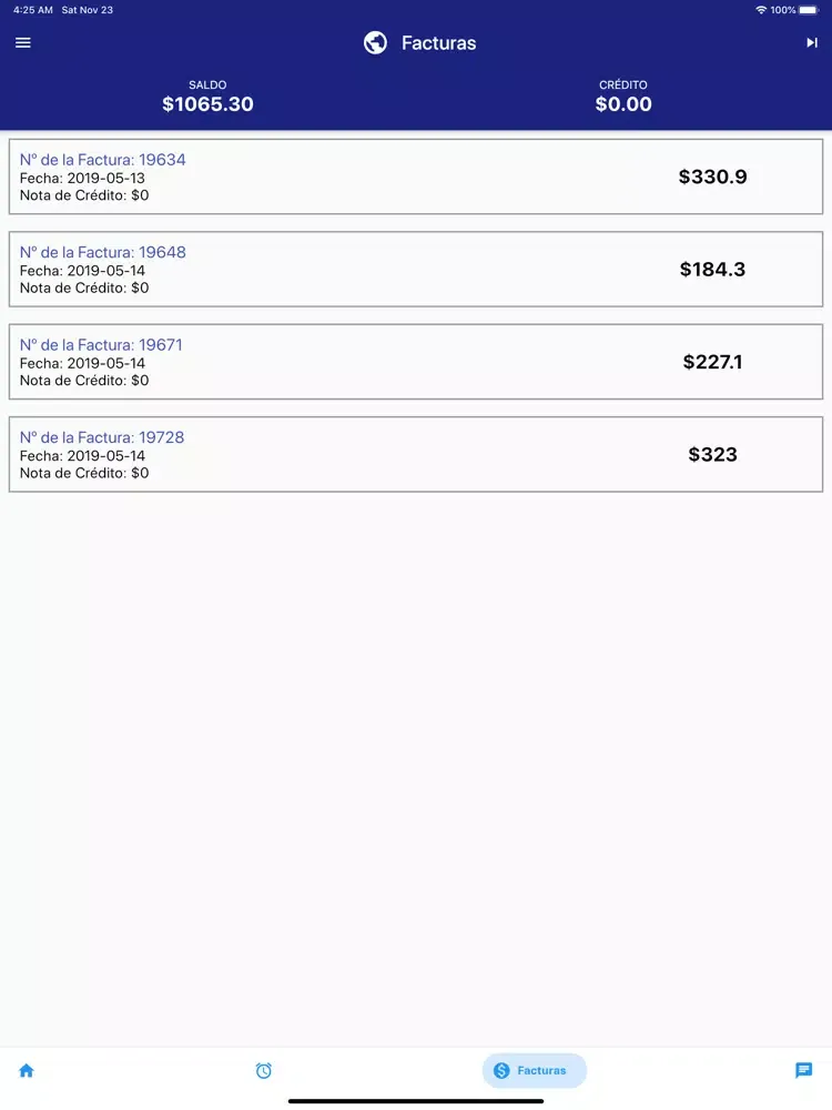 Скриншоты PTY Cargo Express App iPad 