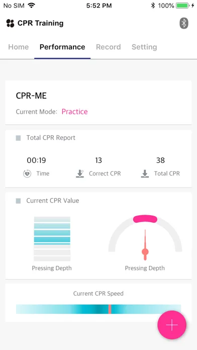 Captures d'écran de CPR Band for Self training