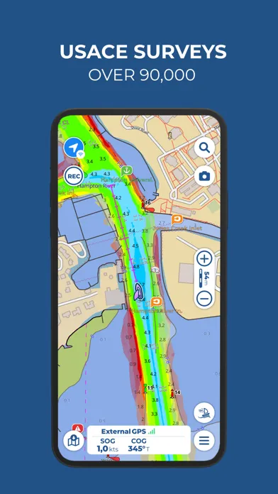 Aqua Map Boating スクリーンショット