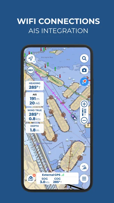 Aqua Map Boating スクリーンショット
