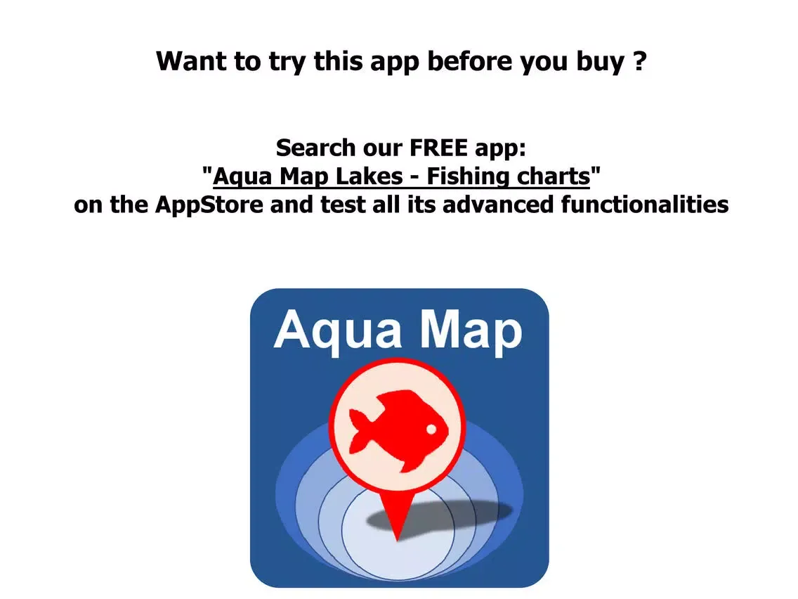 Aqua Map Connecticut Lakes HD iPad  Screenshots