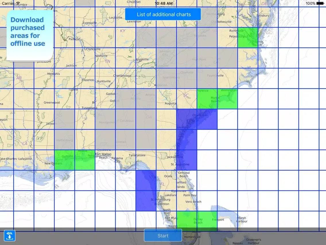 Capturas de tela do Aqua Map Lakes - Fishing Chart iPad 