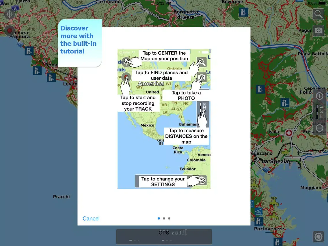 Capturas de tela do Aqua Map Lakes - Fishing Chart iPad 