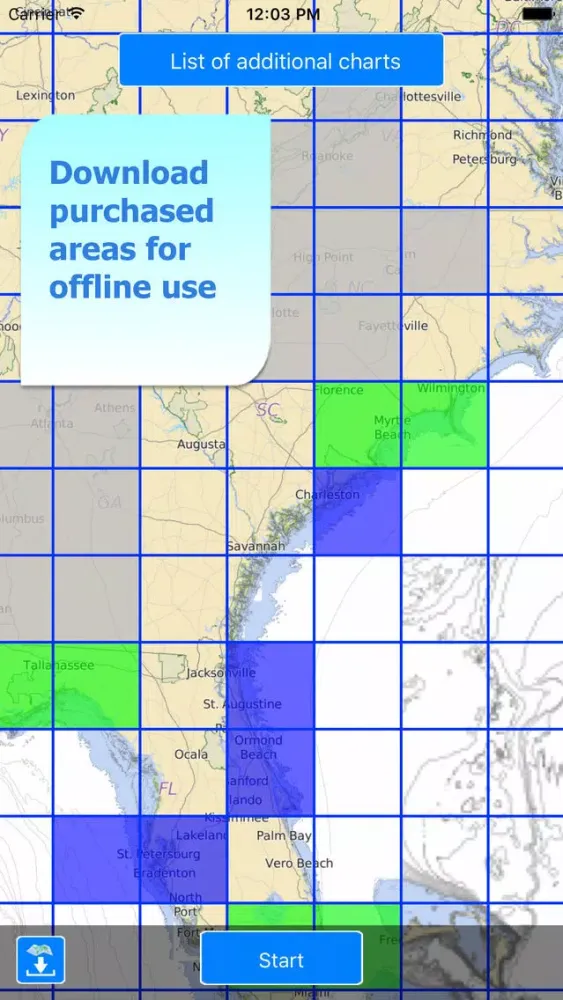Capturas de tela do Aqua Map Lakes - Fishing Chart