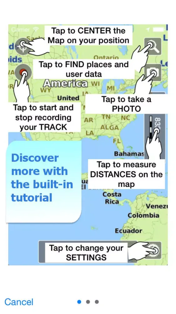 Capturas de tela do Aqua Map Lakes - Fishing Chart