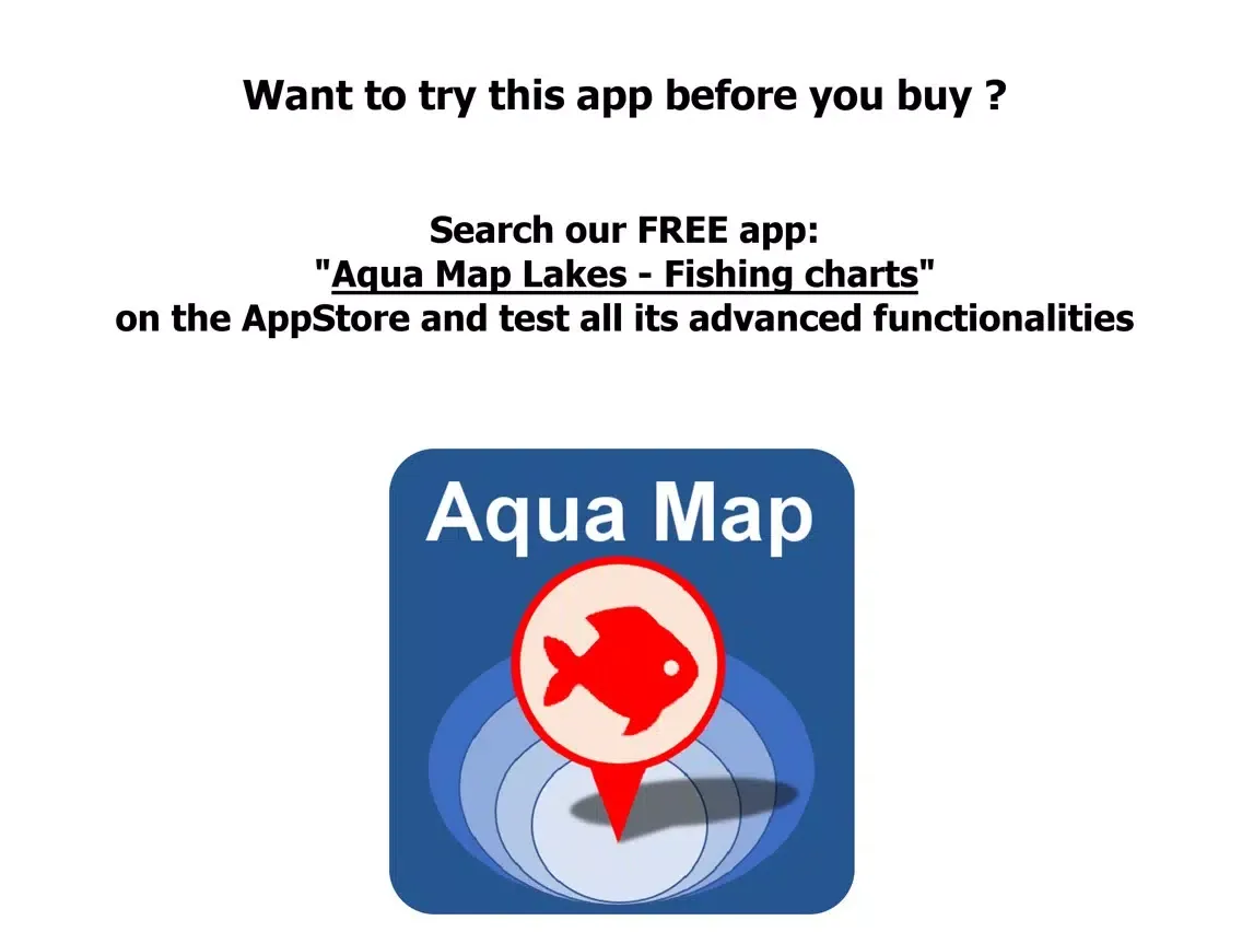 تصاویر Aqua Map Michigan Lakes GPS HD iPad 