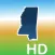 Aqua Map Mississippi Lakes HD