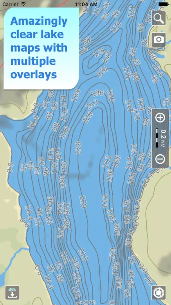 صور Aqua Map Yukon Lakes GPS HD