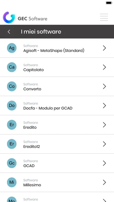 Capturas de pantalla de Supporto GEC
