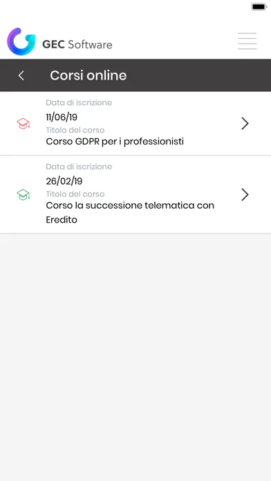 Capturas de pantalla de Supporto GEC